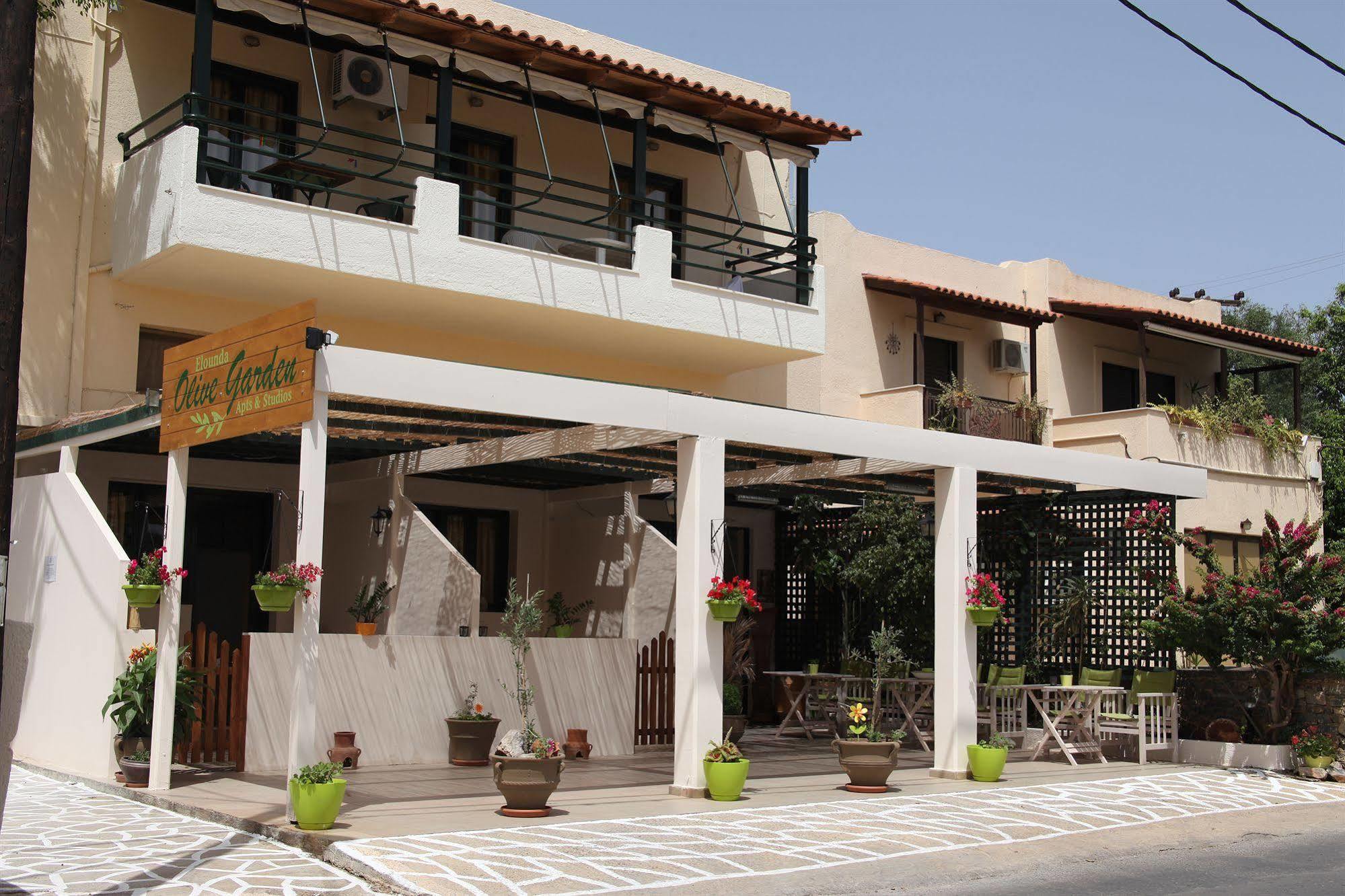 Elounda Olive Garden Apts & Studios מראה חיצוני תמונה
